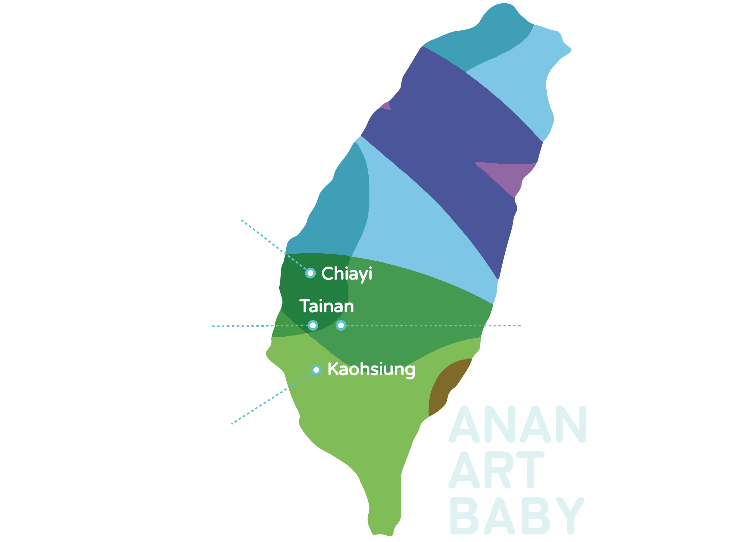 AN-AN Art Baby Reproductive Medicine Group-Group Distribution Map