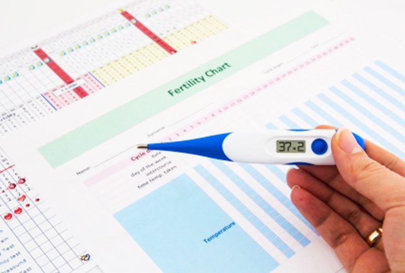 Measuring basal body temperature is necessary.