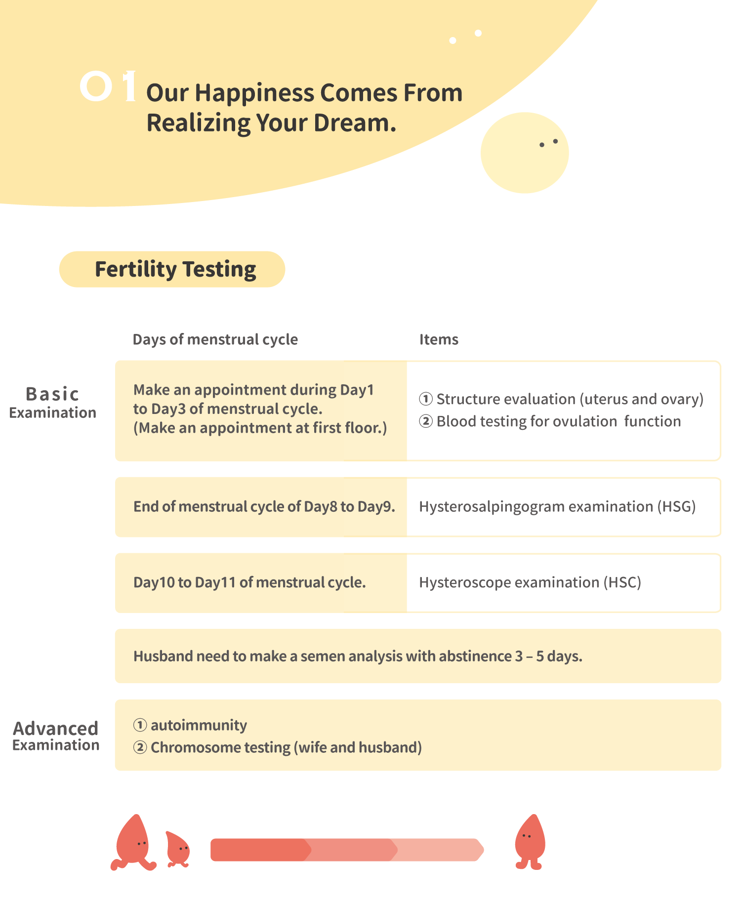 Optimal timing for preconception checkup